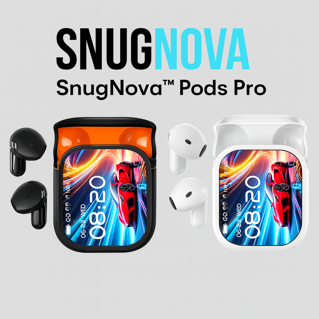 SnugNova™ Pods Pro — AI Translation with Active Noise Cancelling