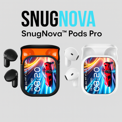 SnugNova™ Pods Pro — AI Translation with Active Noise Cancelling