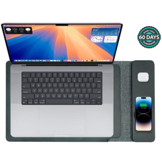 NOVA 4-in-1 Laptop Sleeve with Wireless Charging