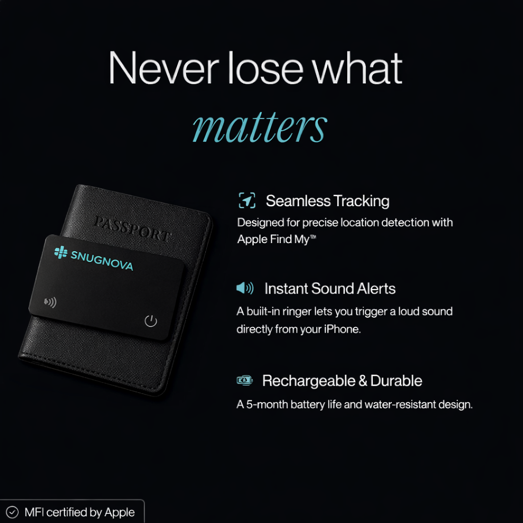 SnugNova™ Tracking Card