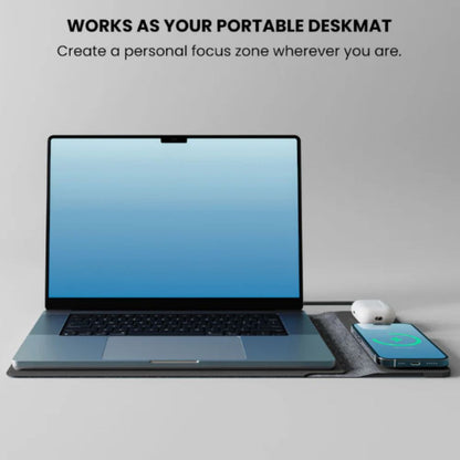 NOVA 4-in-1 Laptop Sleeve with Wireless Charging